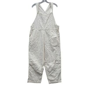 Vintage Sacred Threads Overalls Boho Cotton Festival Indie Cottagecore Hippie S